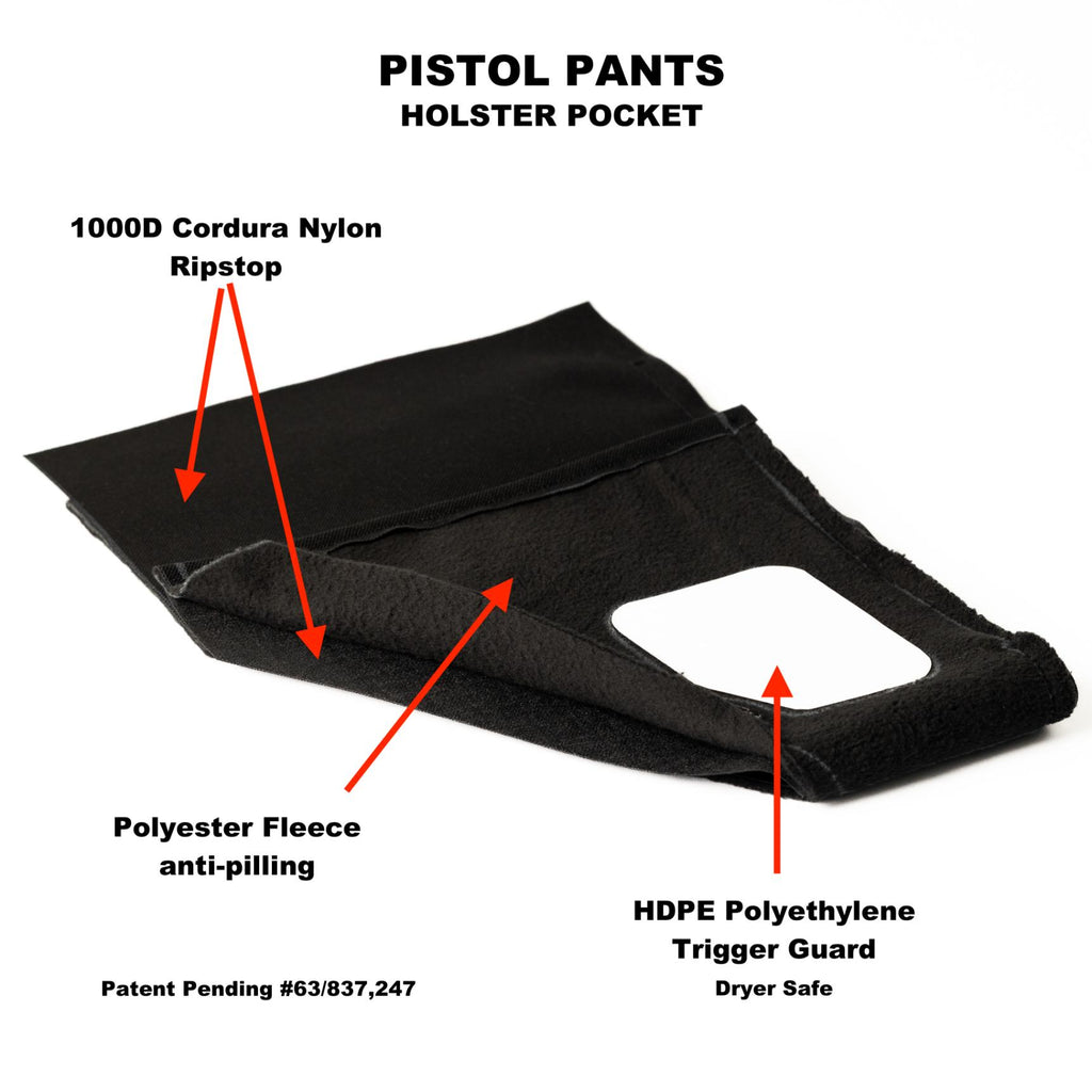 Pistol Pants Concealed Carry Cargo Shorts image 3