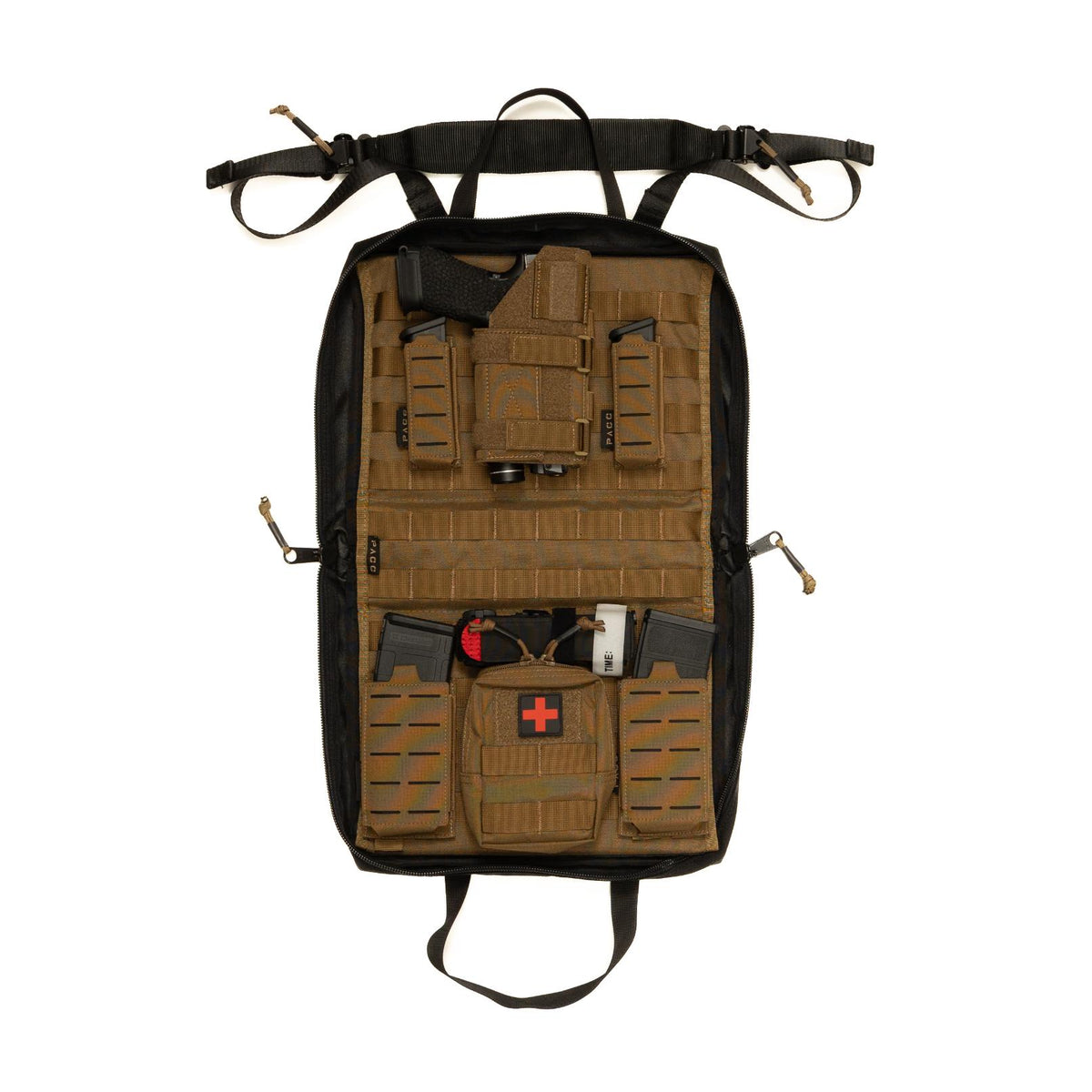 The PACC-Armor Carrier EDC-CCW Sling Bag - The PACC - Black -Cordura-3A-RF2-Accessories image