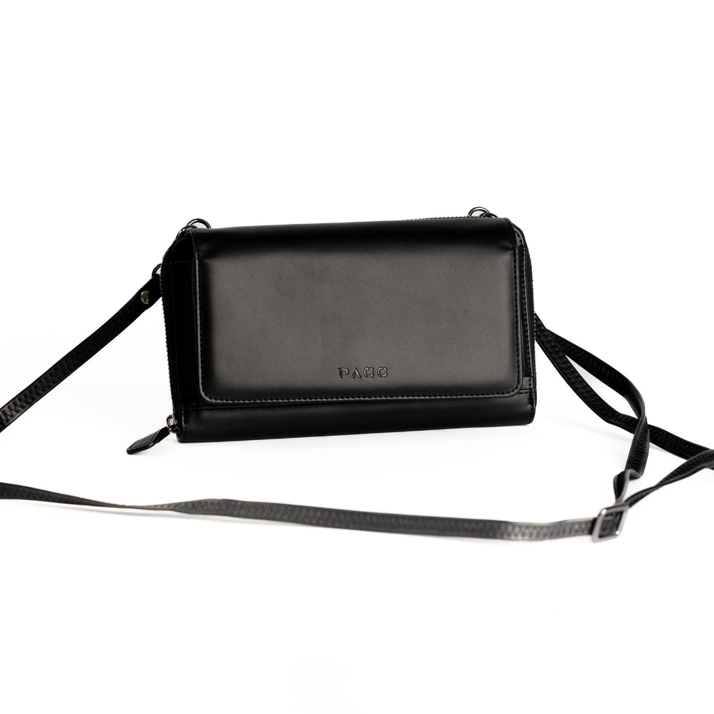 The Pistol Purse: Women's Concealed Carry Wallet / Clutch - Black image