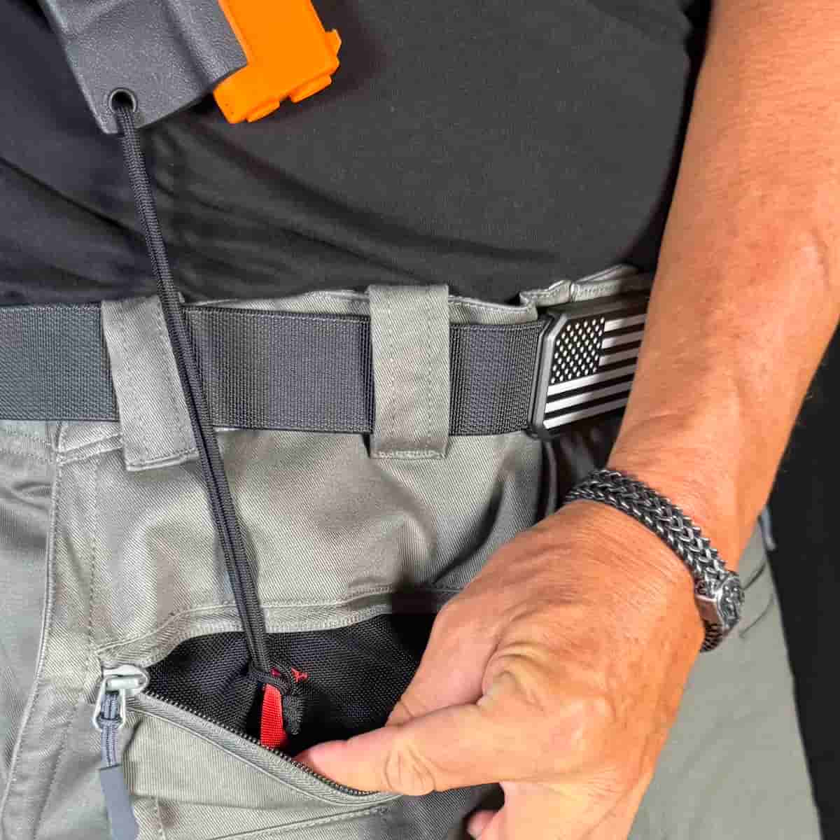 Pistol Pants Concealed Carry Cargo Shorts image 4