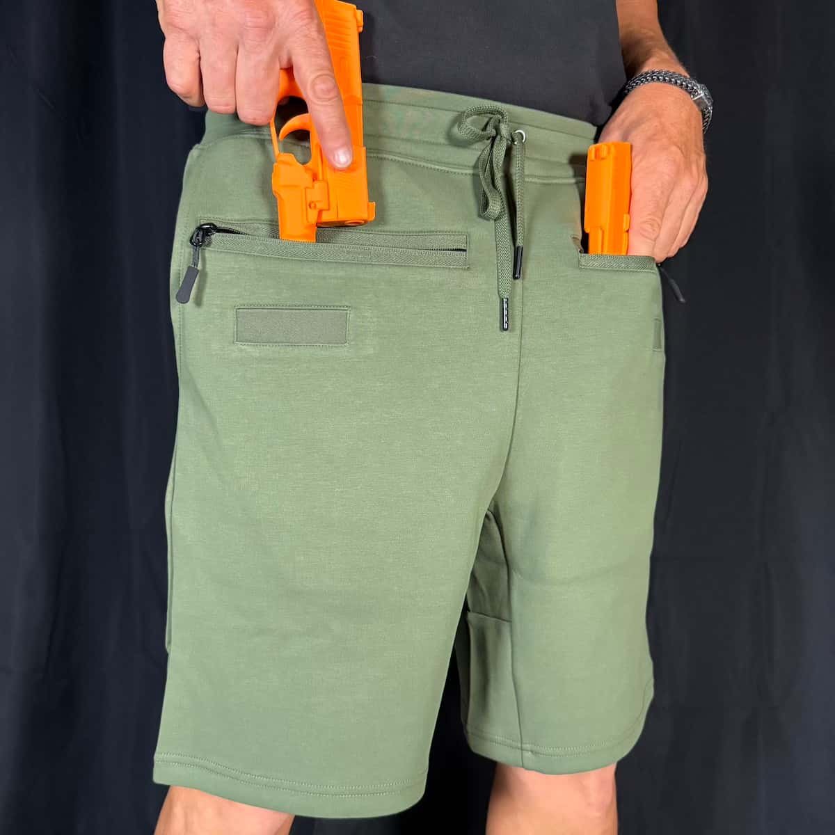 Pistol Pants Concealed Carry Athletic Shorts image 13
