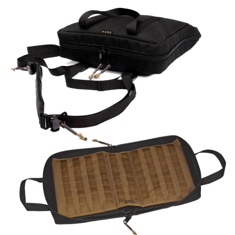 The PACC-Armor Carrier EDC-CCW Sling Bag - The PACC - Black - Cordura-3A-RF2 image