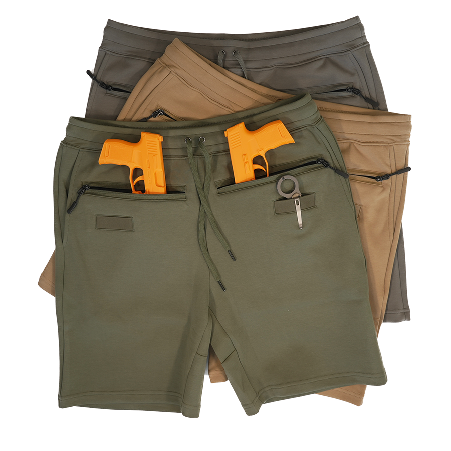 Pistol Pants Concealed Carry Athletic Shorts image 0